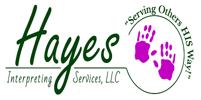 Hayes Interpreting Services Logo